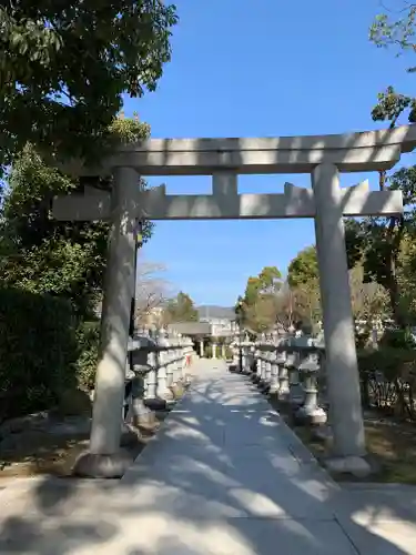 伊和志津神社の鳥居