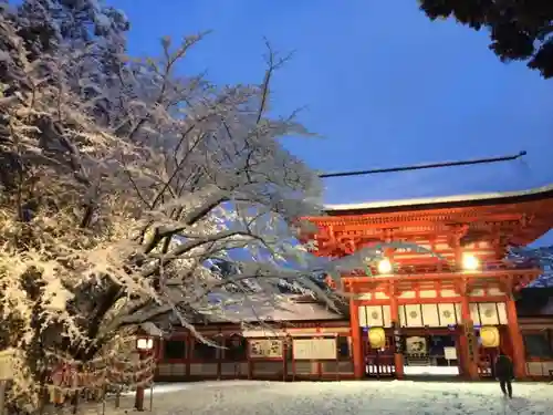 賀茂御祖神社（下鴨神社）の山門・神門