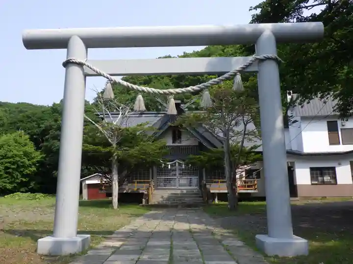 昆布森神社の鳥居