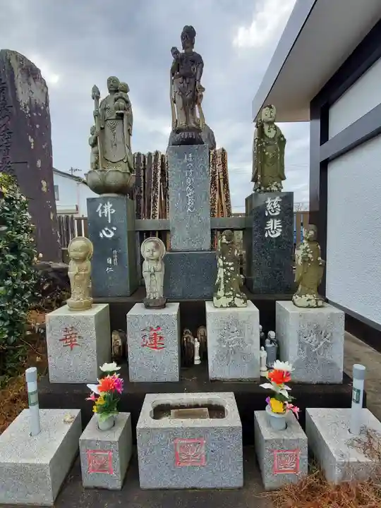 法華寺の地蔵