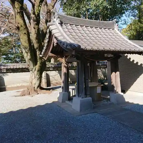 日吉浅間神社の手水