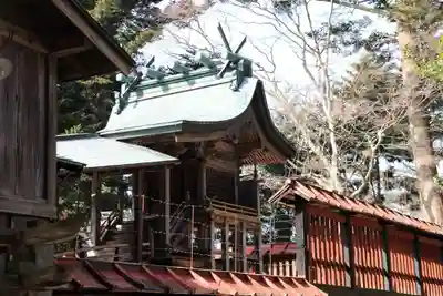 三春大神宮の本殿・本堂