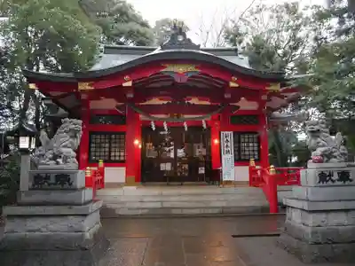 赤堤六所神社の本殿・本堂