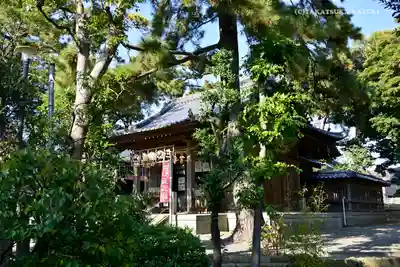 片瀬諏訪神社の本殿・本堂