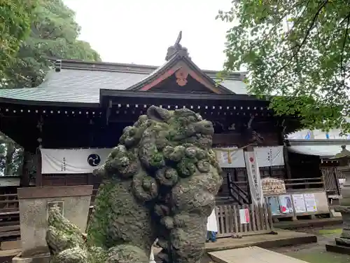 沓掛香取神社の狛犬