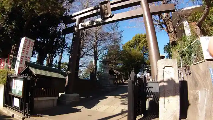 諏訪神社の鳥居