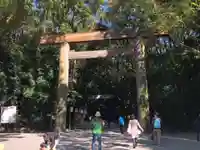 上知我麻神社(熱田神宮摂社)の鳥居
