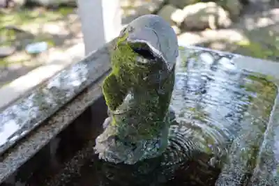神炊館神社 ⁂奥州須賀川総鎮守⁂の手水舎