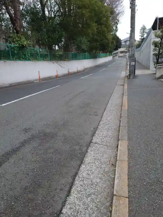 麻布氷川神社の周辺