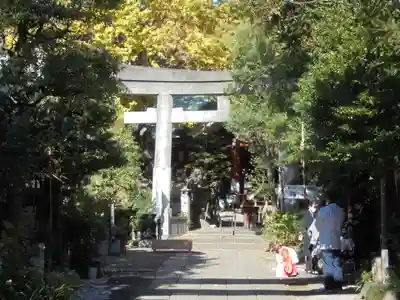 江東天祖神社の鳥居