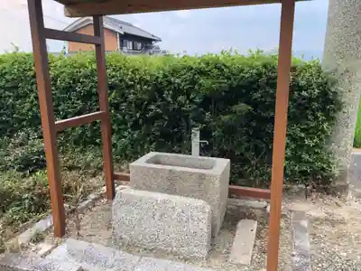 博西神社の手水舎
