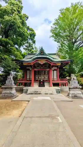 柴又八幡神社の本殿・本堂