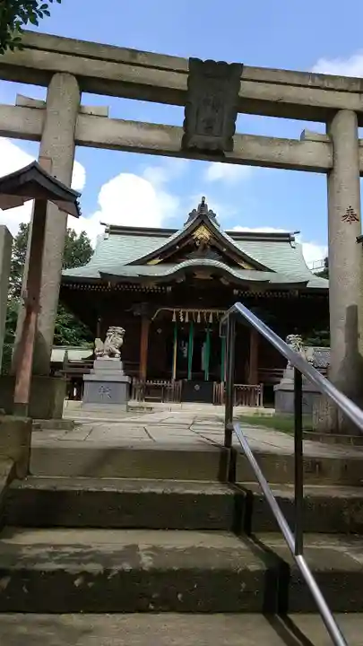 赤羽八幡神社の鳥居