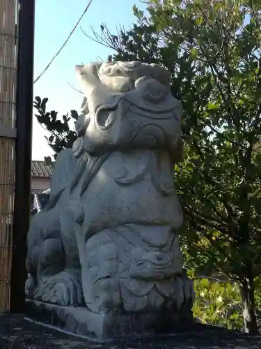 鹿島神社の狛犬