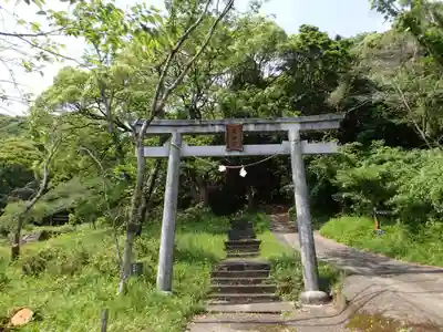 瀧神社(都農神社末社(奥宮))の鳥居
