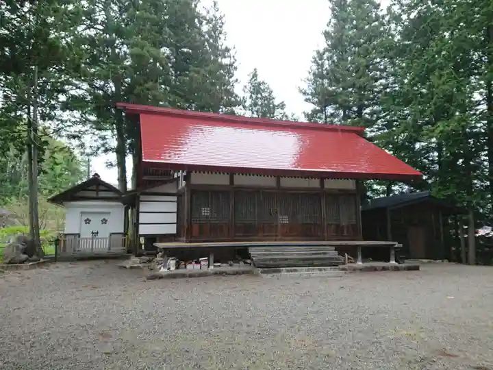 牧ケ洞神社の本殿・本堂