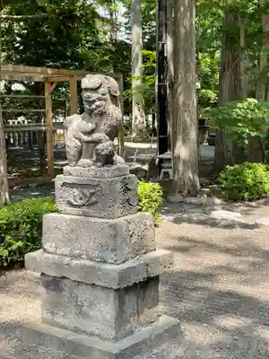 旭川神社の狛犬