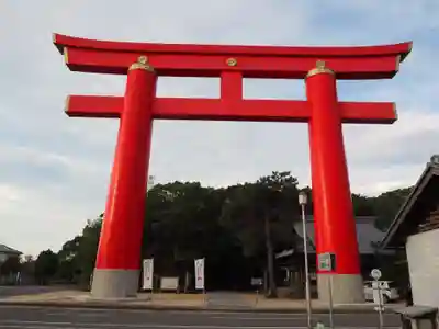 自凝島神社の鳥居