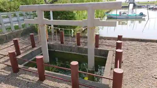 息栖神社の鳥居