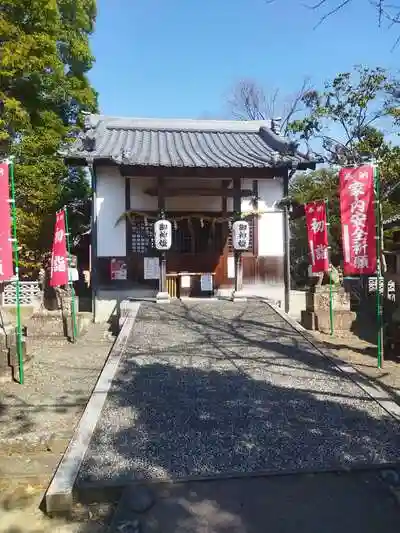 五百住神社(八坂神社、春日神社)の本殿