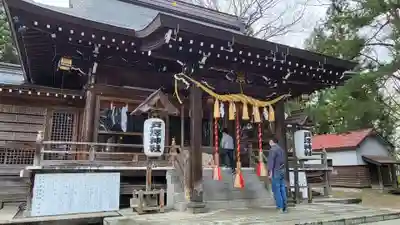 戸澤神社の本殿・本堂