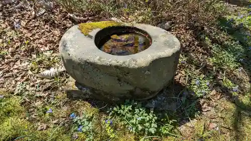 霧多布神社の手水