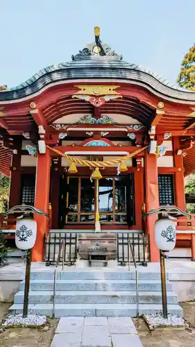 柏諏訪神社の本殿・本堂