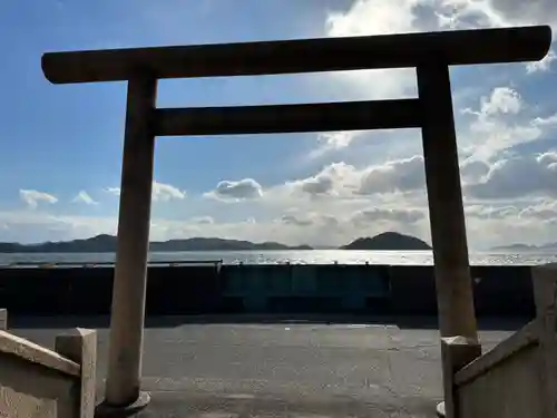 神島神社の鳥居