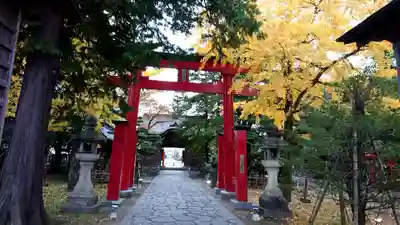 新発田諏訪神社の鳥居