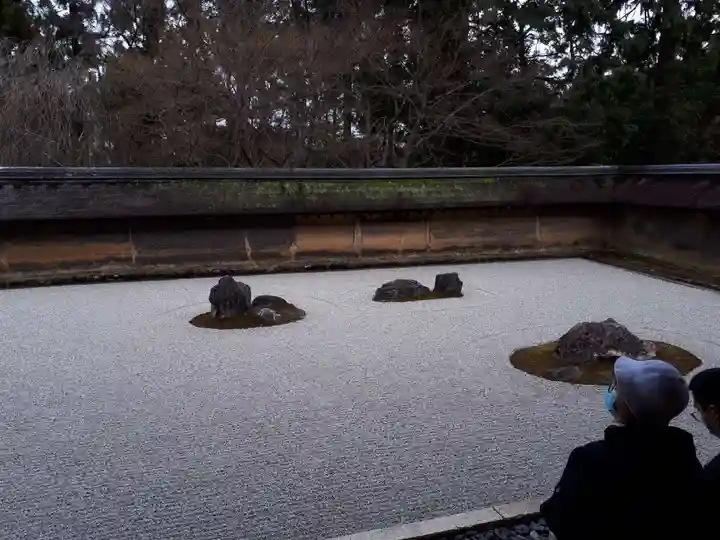龍安寺の庭園