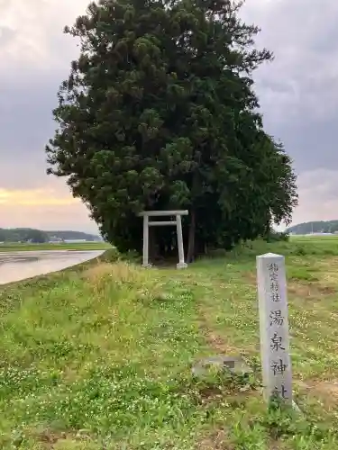 豊田湯泉神社の{uncategorized: "未分類", other: "その他", undefined: "問題あり", building: "その他建物", grave: "お墓", sacred_gate: "鳥居", guardian: "狛犬", statue: "像", buddha: "仏像", history: "歴史", nature: "自然", garden: "庭園", animal: "動物", pagoda: "塔", temizu: "手水舎", mountain_gate: "山門・神門", sanctuary: "本殿・本堂", subordinate: "末社・摂社", art: "芸術", scenery: "景色", jizo: "地蔵", ema: "絵馬", goshuin: "御朱印", omikuji: "おみくじ", items: "授与品その他", amulet: "お守り", goshuincho: "御朱印帳", eats: "食事", festival: "お祭り", votive_dance: "神楽", shichigosan: "七五三参", wedding: "結婚式", experience: "体験その他", initially: "初詣", around: "周辺", anti_infection: "感染症対策"}