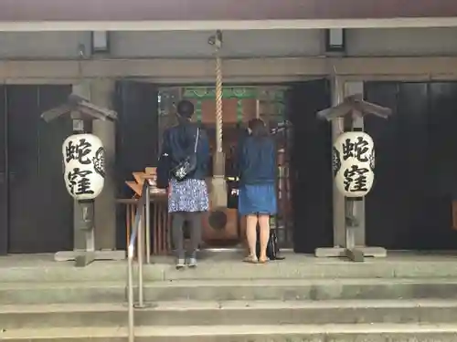 蛇窪神社の本殿・本堂