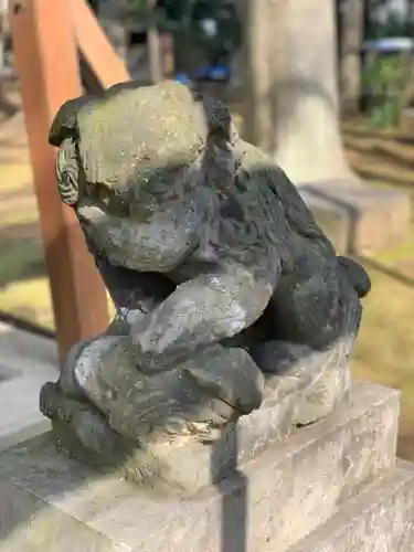 熊野神社の狛犬