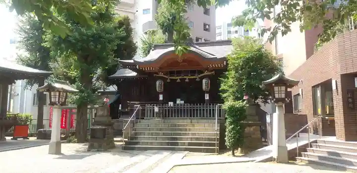 池尻稲荷神社の本殿・本堂