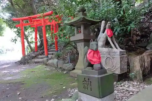 白笹稲荷神社の狛犬