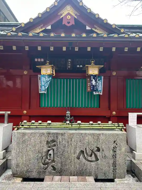 神田神社(神田明神)の手水舎