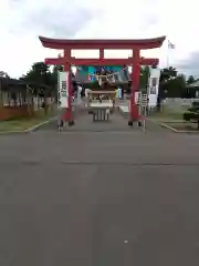 美瑛神社の鳥居