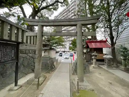 菅生神社の鳥居