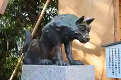 稲毛神社の狛犬