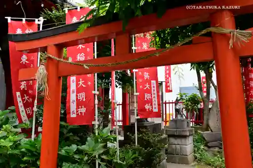 装束稲荷神社（王子稲荷神社境外摂社）の鳥居