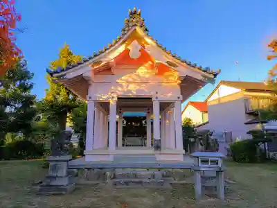 白山社の本殿・本堂