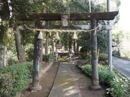 浅間神社の鳥居