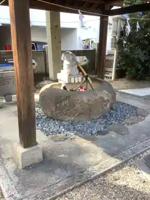三輪神社の手水舎