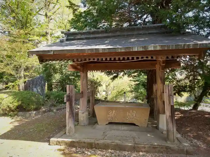 黒羽神社の手水舎