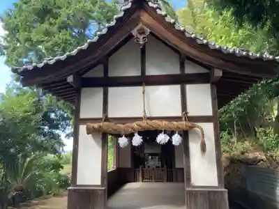 忽那社の本殿・本堂