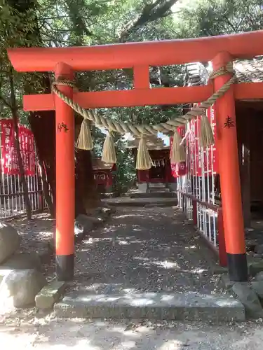 不乗森神社の鳥居