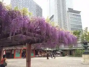 日枝神社の庭園