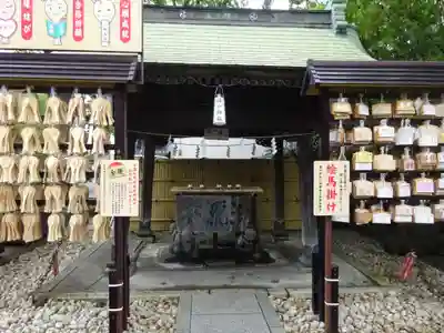 溝口神社の手水舎
