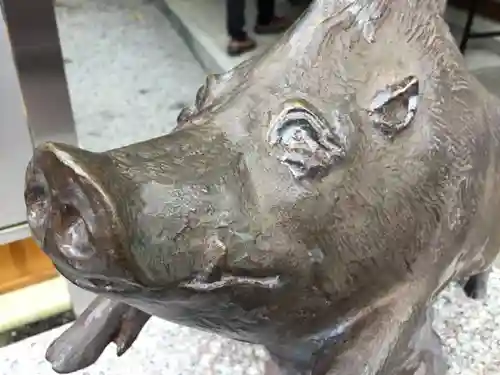 行田八幡神社の狛犬