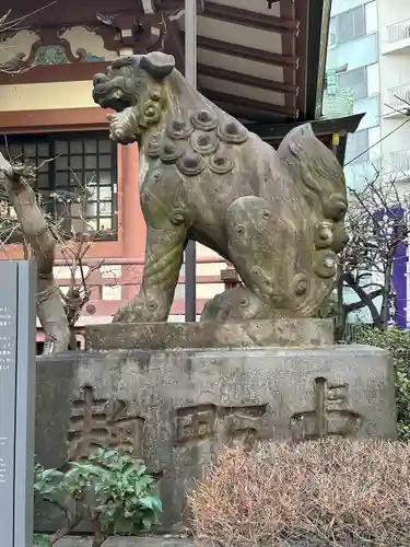 平河天満宮の狛犬